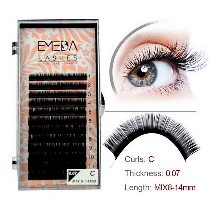 Korean synthetic silk eyelash extensions SN95